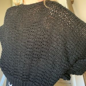 Black Knitted Sweater